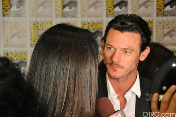 'Immortals' actor Luke Evans talks to...