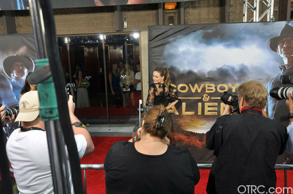 'Cowboys & Aliens' actress Olivia Wilde...