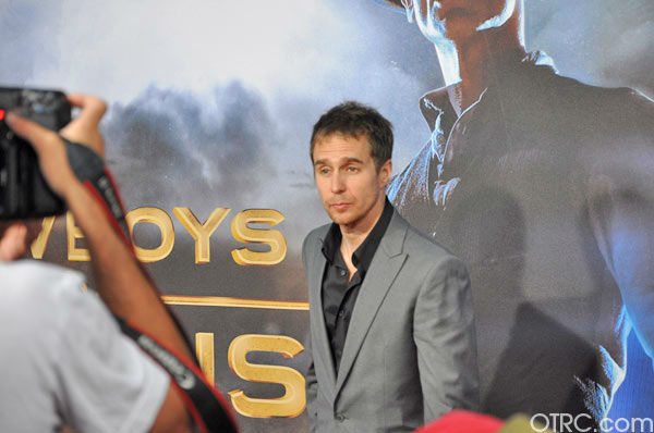 Sam Rockwell appears at the premiere of 'Cowboys...