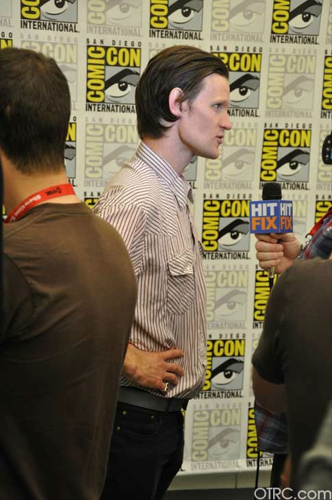 'Dr. Who' actor Matt Smith appears in a photo at...