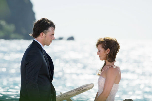 Ashley Hebert and Ben F. appear in a scene from...