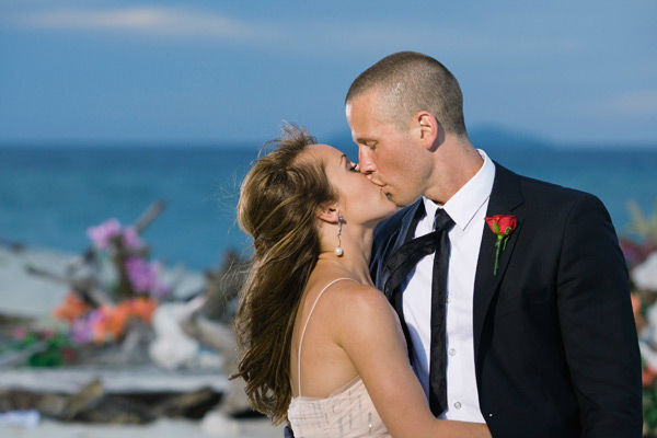 Ashley Hebert and J.P. appear in a scene from...