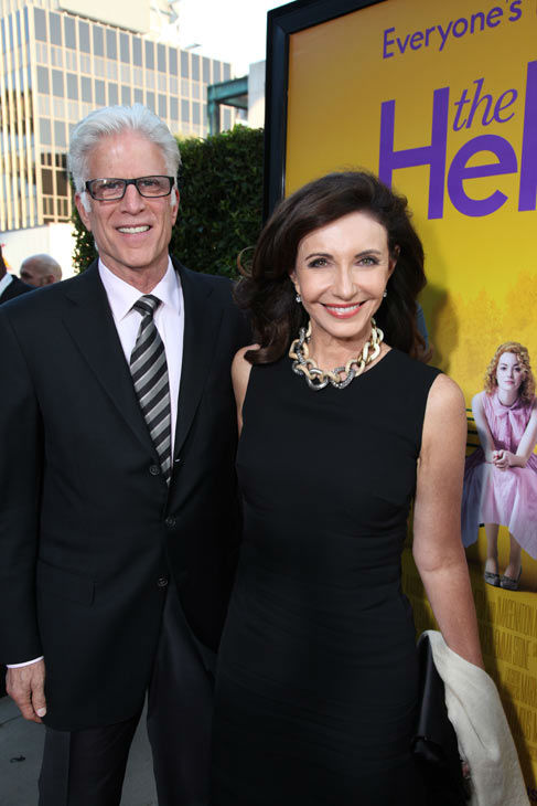 Ted Danson and Actress Mary Steenburgen arrive...