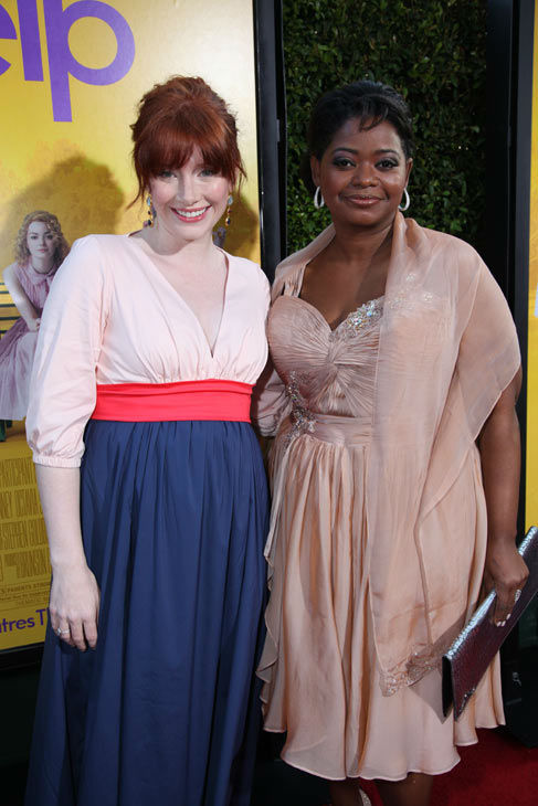 Stars Bryce Dallas Howard and Octavia Spencer...