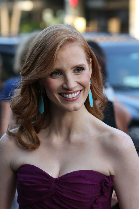 Star Jessica Chastain arrives at the world...