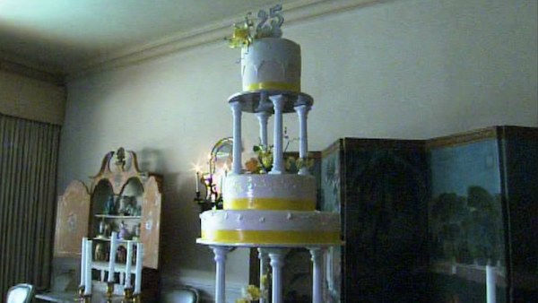 The top of the cake for Zsa Zsa Gabor and...