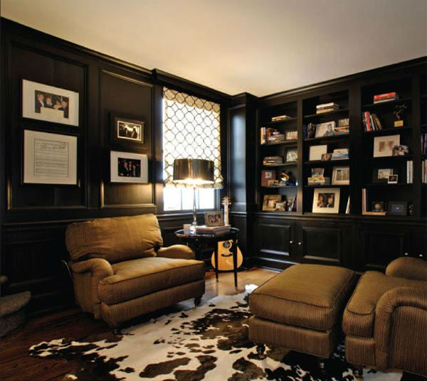 The library in Taylor Swift's four-bedroom,...