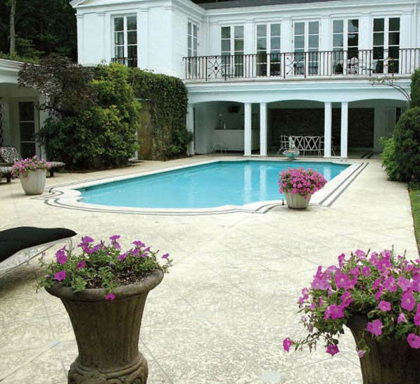 The pool at Taylor Swift's four-bedroom,...