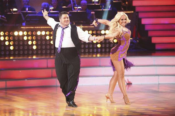LGBT activist Chaz Bono and his partner Lacey...