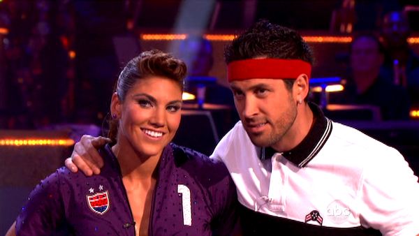 U.S. soccer star Hope Solo and her partner...