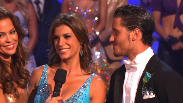 Italian model and actress Elisabetta Canalis and...