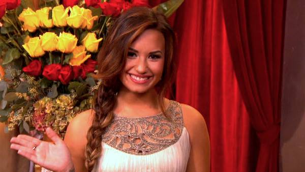 Demi Lovato visited 'Dancing With The Stars'...