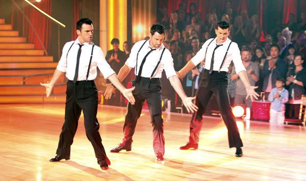 All nine male 'Dancing With The Stars'...
