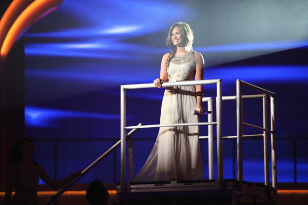Demi Lovato visited 'Dancing With The Stars'...