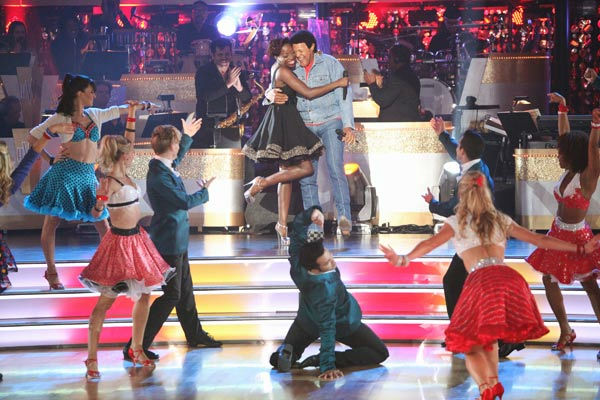 'Macy's Stars of Dance' paid tribute to 'The Twist' to celebrate its 50th anniversary on 'Dancing With The Stars: The Result Show' on Tuesday, October 4, 2011. The performance featured Grammy Award winner Estelle and Chubby Checker.