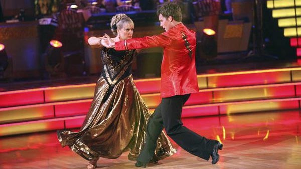 Television host Nancy Grace and her partner...