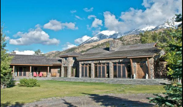 A photo of Dennis Quaid's $14 million ranch property.
