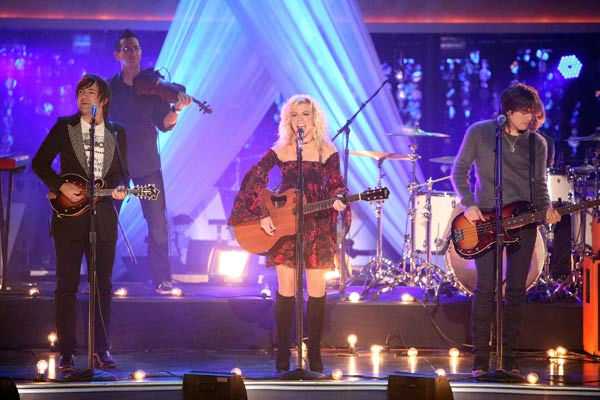The Band Perry performed live on 'Dancing With...