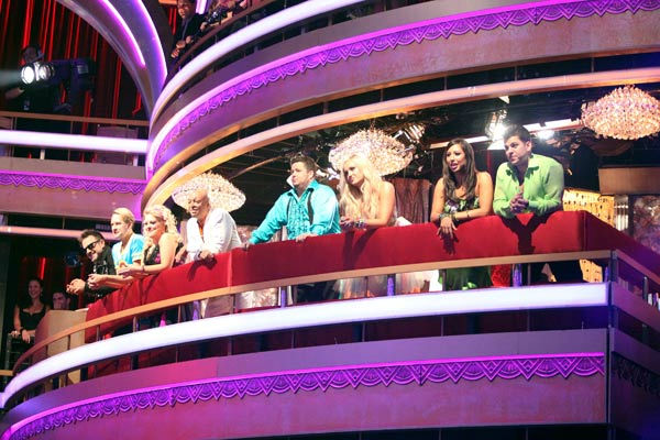 The remaining couples waited to see who would be...