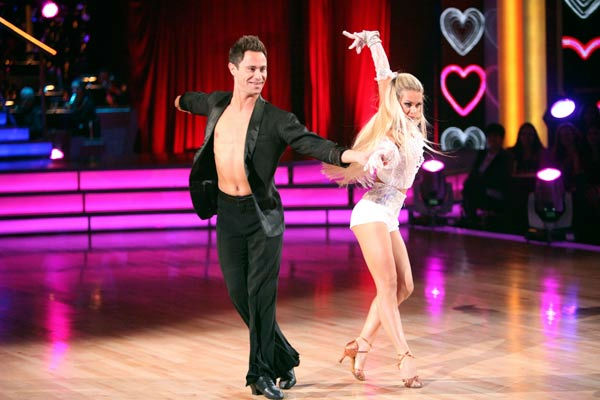 d with a Troupe dancers performed with a choir, on 'Dancing with the Stars the Results Show,' Tuesday, Oct. 18, 2011.