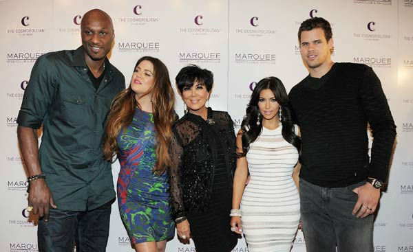 Lamar Odom, Khloe Kardashian, Kris Jenner, Kim...