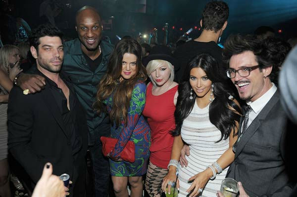 Lamar Odom, Khloe Kardashian, Joyce Bonelli, Kim...