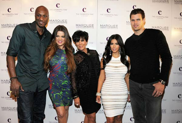 Lamar Odom, Khloe Kardashian, Kris Jenner, Kim...