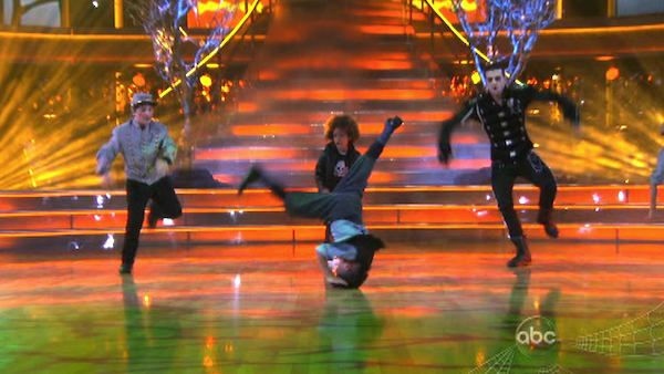 Lacey Schwimmer and Mark Ballas did a special...