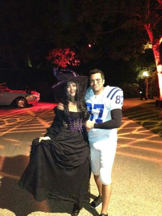 'My second night as a witch - better costume...