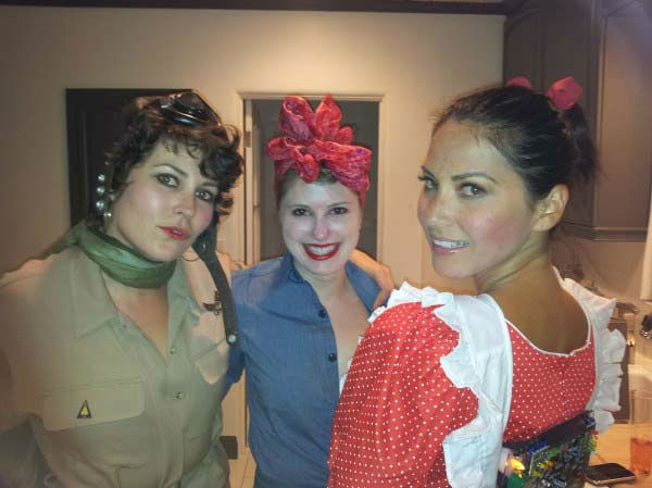 'Happy Halloween from Amelia Earhart, Rosie the...