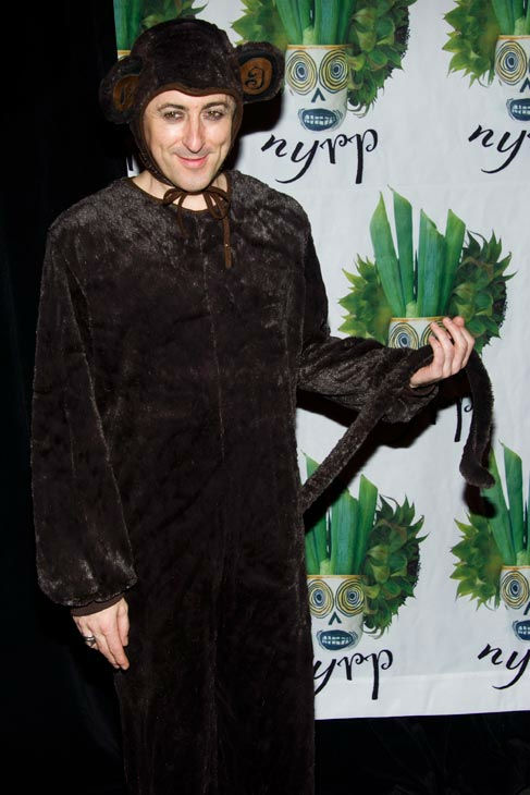 Alan Cumming attends Bette Midler's Hulaween...
