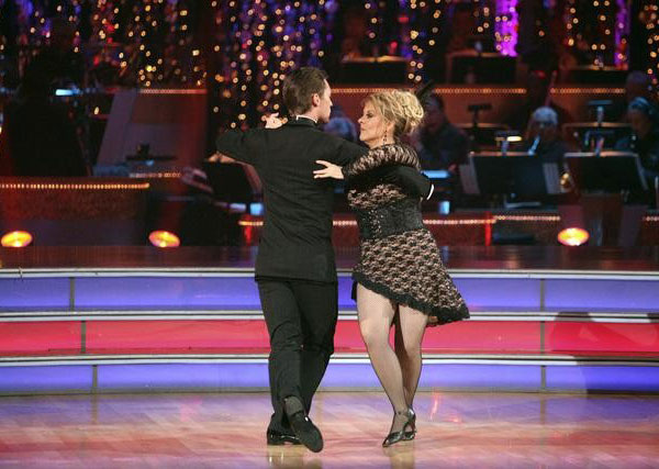 Television host Nancy Grace and her partner...