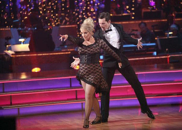 Television host Nancy Grace and her partner...