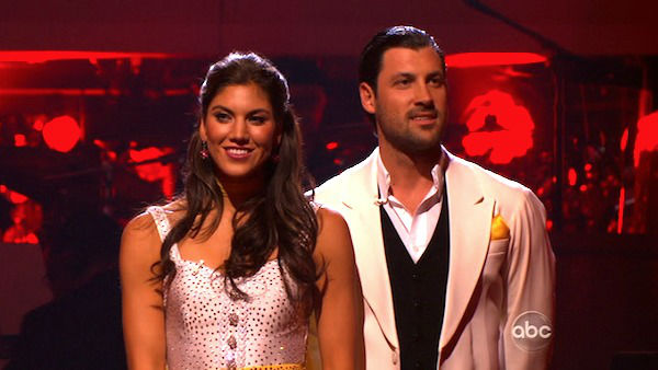 U.S. soccer star Hope Solo and her partner...