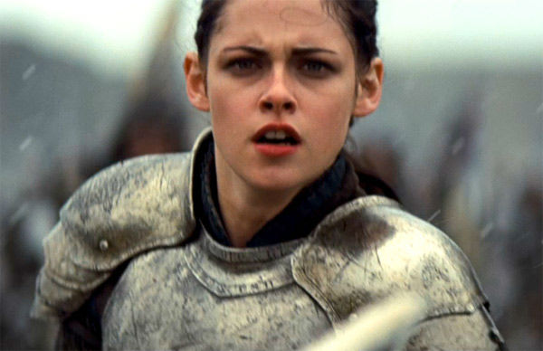 Kristen Stewart appears in a still from 'Snow...