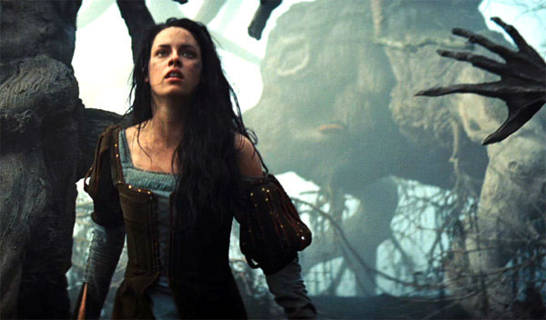 Kristen Stewart appears in a still from 'Snow...