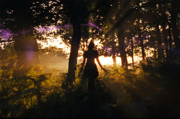 Kristen Stewart appears in a still from 'Snow...