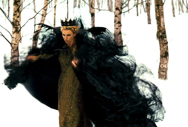 Charlize Theron appears in a still from 'Snow...