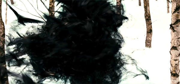 Charlize Theron appears in a still from 'Snow...