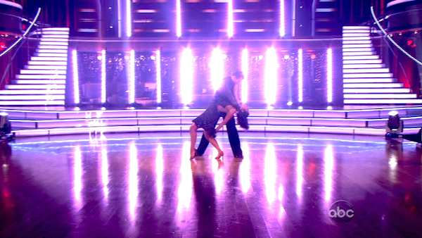 'Keeping Up With The Kardashians' star Rob Kardashian and his partner Cheryl Burke received 28 out of 30 from the judges for their Paso Doble and 27 out of 30 for their Argentine Tango and 10 bonus points for their Cha Cha relay for a total of 65 points o