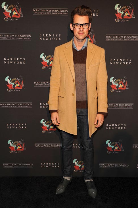 Brad Goreski arrives at the unveiling of 'Gaga's...