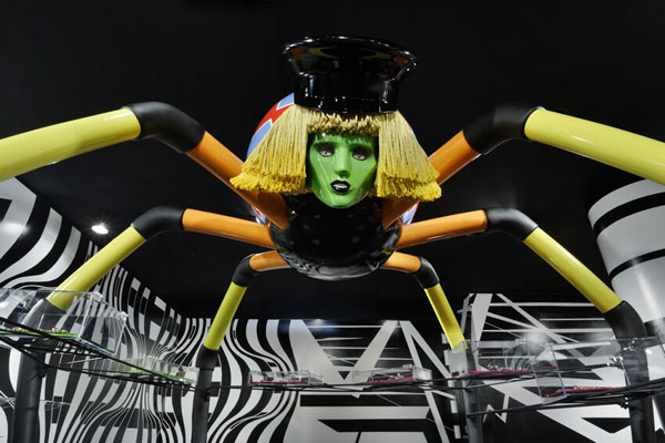 Photos of 'Gaga's Workshop' at Barneys New York...