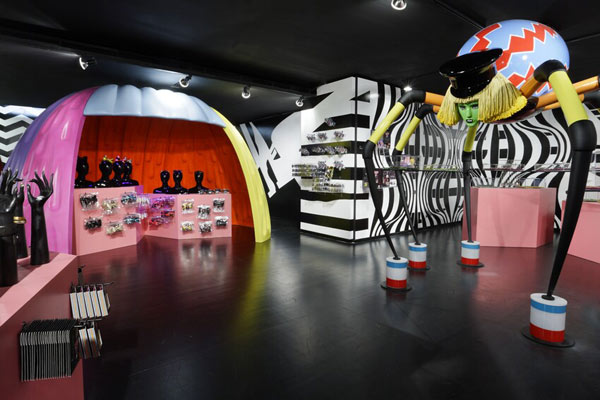 Photos of 'Gaga's Workshop' at Barneys New York...
