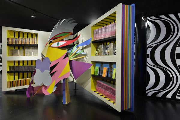 Photos of 'Gaga's Workshop' at Barneys New York from the unveiling on November 21.