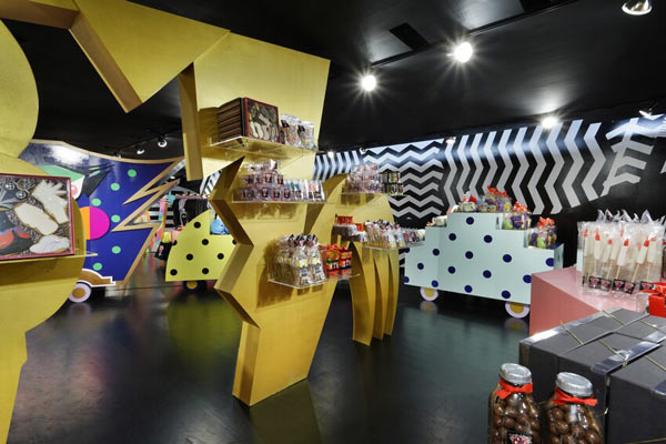 Photos of 'Gaga's Workshop' at Barneys New York...