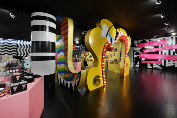 Photos of 'Gaga's Workshop' at Barneys New York...