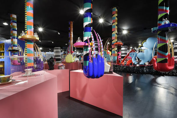 Photos of 'Gaga's Workshop' at Barneys New York...