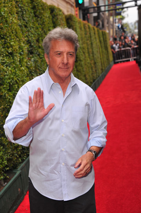 Dustin Hoffman arrives at DreamWorks Animation's 'Kung Fu Panda 2' Los Angeles Premiere held at Grauman's Chinese Theatre on May 22, 2011 in Hollywood, California.