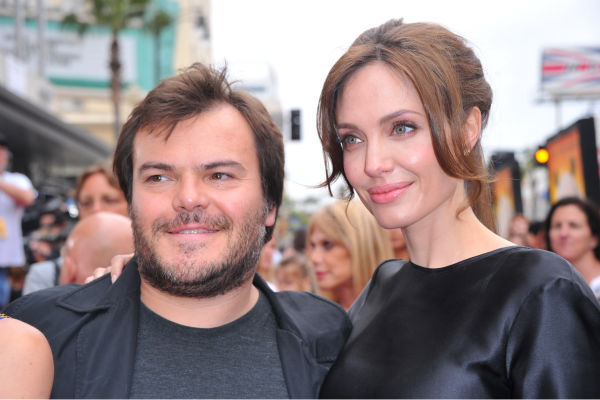 Angelina Jolie and Jack Black arrive at...