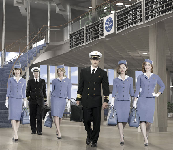 Still image of the cast from 'Pan Am.'